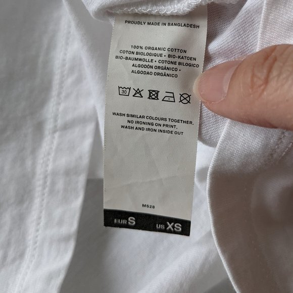 White Graphic Tee - Short Sleeve - Picture 6 of 6